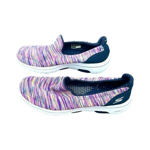Skechers Women’s Gowalk 5 Multicolor‎ Casual Slip On Sneakers Size 7.5